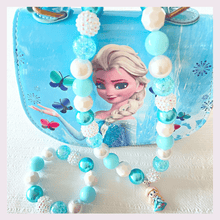 Load image into Gallery viewer, Bubblegum Bella Ice Princess Necklace
