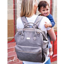 Load image into Gallery viewer, Isoki Byron Backpack - Stone
