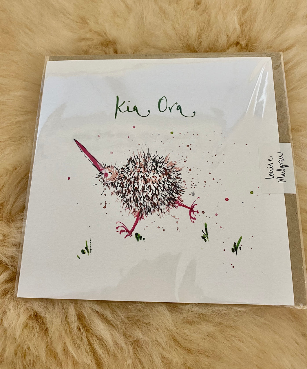 Kia Ora Kiwi Greeting Card