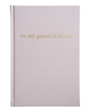 Load image into Gallery viewer, Forget Me Not Keepsake Journals - To My Grandchildren
