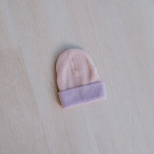 Load image into Gallery viewer, Le Edit Candy Haze Contrast Knit Hat - Size 3-6 months only
