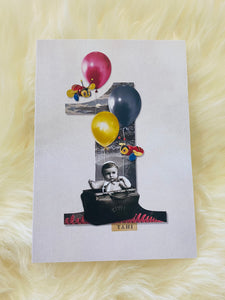 Kiwiana Vintage Birthday Cards - 1-5 years