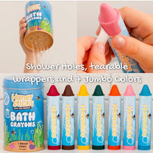 Load image into Gallery viewer, Honeysticks Bath Crayons - 7 Vibrant Colours
