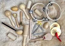 Load image into Gallery viewer, Natural Wooden Castanet
