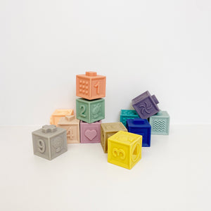 Petite Play Silicone Building Blocks