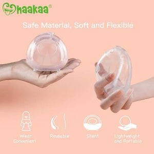 Haakaa Ladybug Silicone Breast Milk Collector - 75ml each (Choose 1 or 2 pack)
