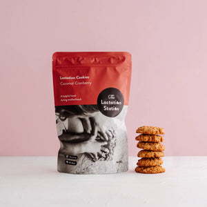The Lactation Station Coconut Cranberry Lactation Cookies (DAIRY FREE)