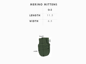 Babu Merino Wool Scratch Mittens - Choose Your Colour