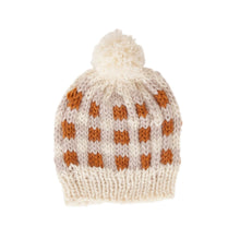 Load image into Gallery viewer, Acorn Checks Beanie - Caramel
