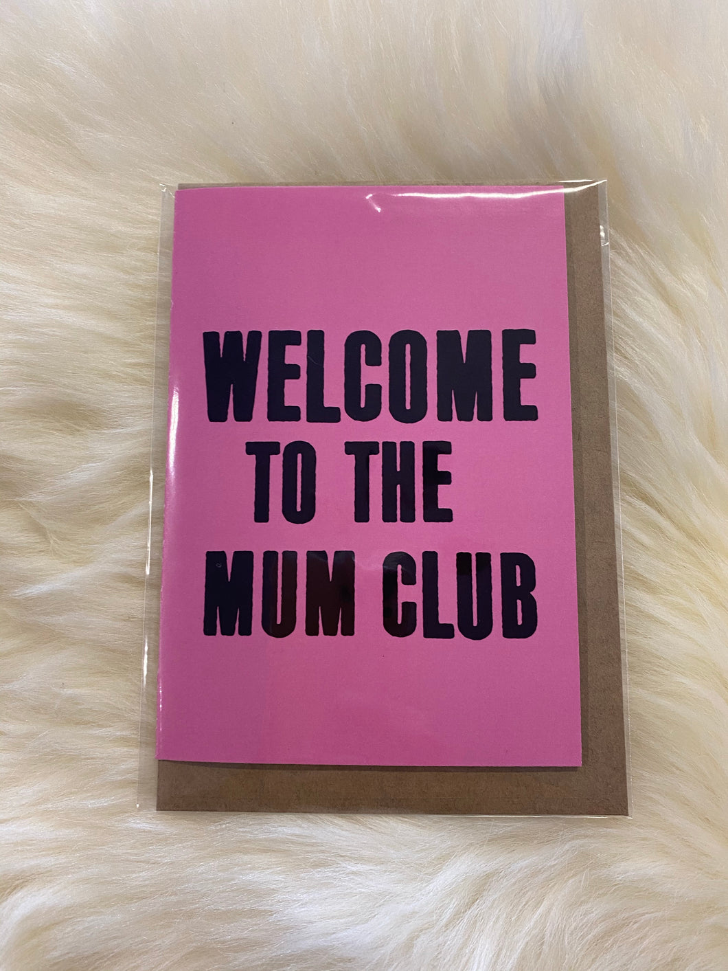 Welcome to the Mum Club