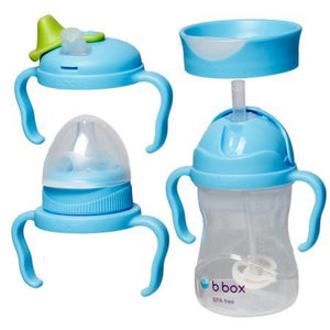 b.box Transition Value Pack - Blueberry - Switch lids as baby grows