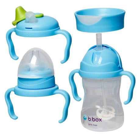 b.box Transition Value Pack - Blueberry - Switch lids as baby grows