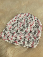 Load image into Gallery viewer, Knitted Booties &amp; Beanies - Pink Speckled - Newborn
