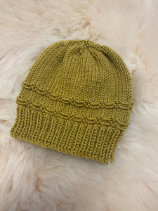 100% Pure Merino Newborn Beanie - Choose your colour