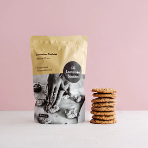 The Lactation Station White Chocolate Lactation Cookies