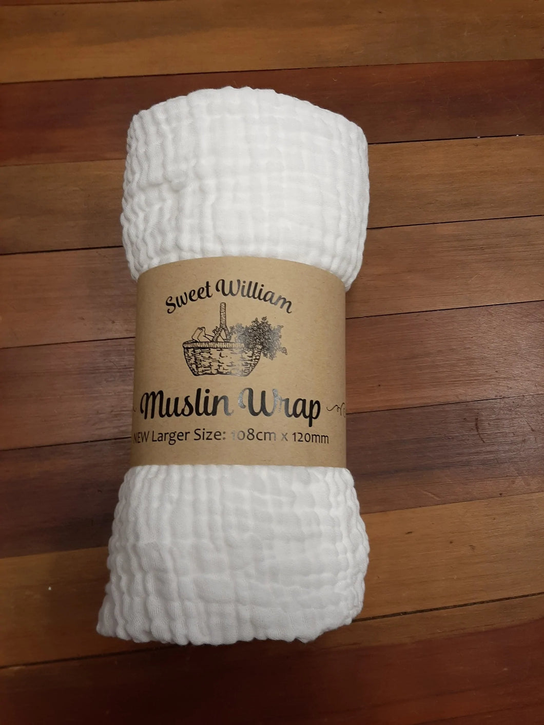 Sweet William Muslin Baby Wrap XL