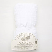 Load image into Gallery viewer, Sweet William Muslin Baby Wrap
