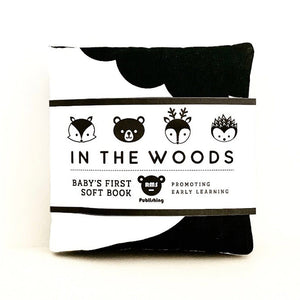 Baby’s First Black & White Fold-Out Soft Book  - In the Woods