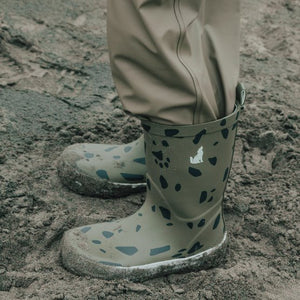 Crywolf Rain Boots - Khaki Stones - Sizes 20, 21, 22, 23, 24