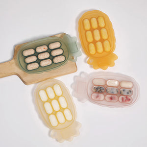 Haakaa Pineapple Silicone Nibble Tray (with Label Slot) - Choose your colour