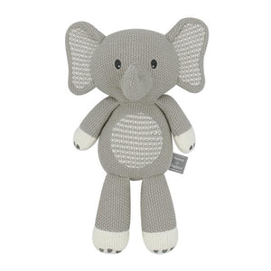 Living Textiles Knitted Toy - Mason the Elephant