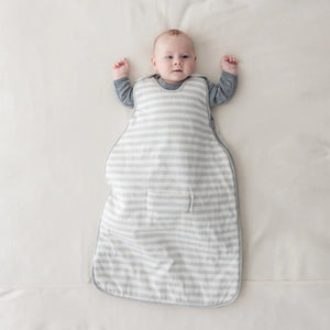 Woolbabe Mini Duvet Weight Side Zip Sleeping Bag - Pebble - 0-9 months
