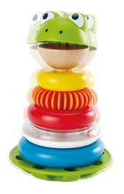 Load image into Gallery viewer, Hape Mr Frog Stacking Rings
