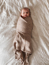 Load image into Gallery viewer, Over the Dandelions Organic Muslin Swaddle - Night Sky
