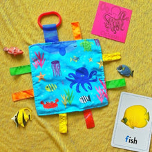 Load image into Gallery viewer, Baby Jack Crinkle Sensory Toy - Ocean Animals

