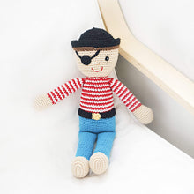Load image into Gallery viewer, Pebble Crochet Pirate Toy - Large
