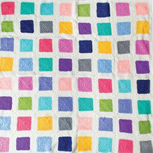 Load image into Gallery viewer, O.B Designs Handmade Patchwork Baby Blanket - Rainbow
