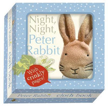 Load image into Gallery viewer, Night Night Peter Rabbit Cloth Book
