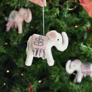 Tik Tak Design Elephant Decoration with Pink Blanket