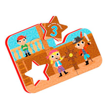 Load image into Gallery viewer, Peaceable Kingdom Bath Puzzle - Playful Pirates
