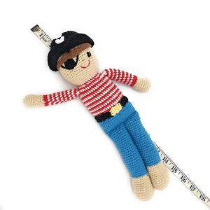 Pebble Crochet Pirate Toy - Large