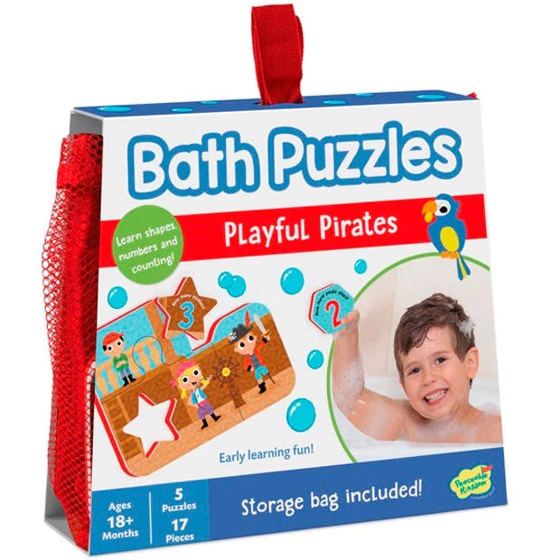 Peaceable Kingdom Bath Puzzle - Playful Pirates