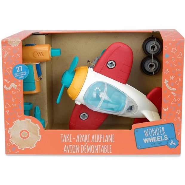 Battat Wonder Wheels Take-Apart Airplane