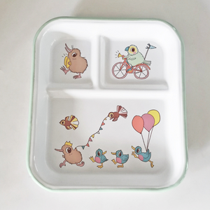 Kuwi Classic Collection - Enamel Divider Plate