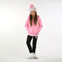 Load image into Gallery viewer, Hello Stranger Pom Pom Beanie - Pink/White/Pink
