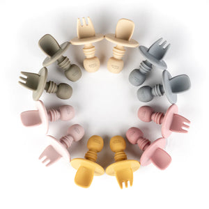 Petite Eats Silicone Cutlery - Choose your colour