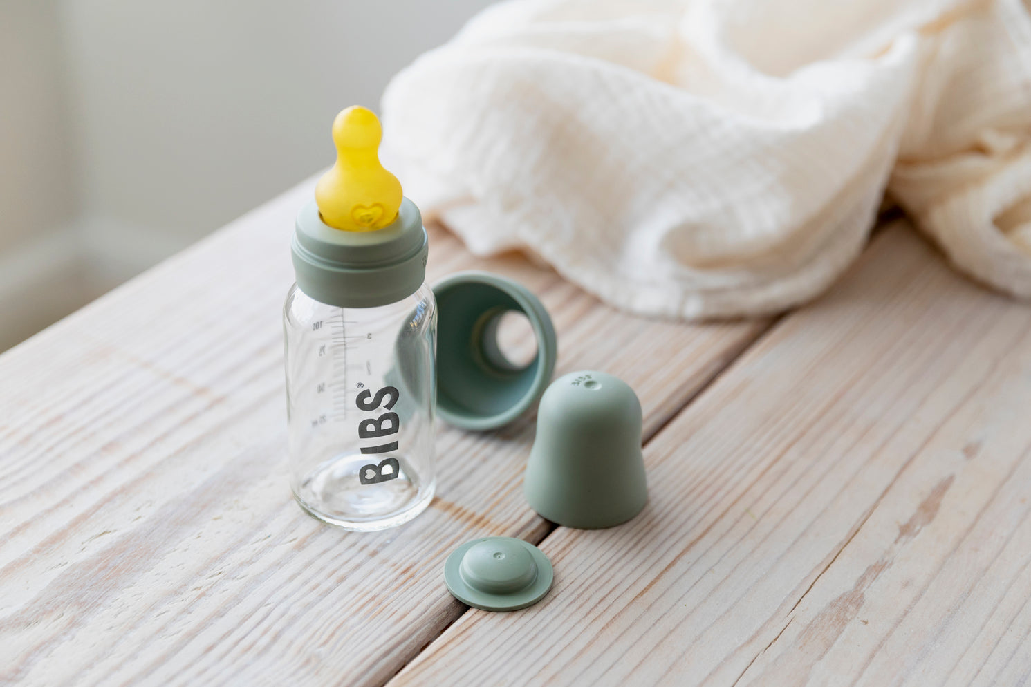 BIBS Baby Glass Bottle Complete Set - Moms on Call