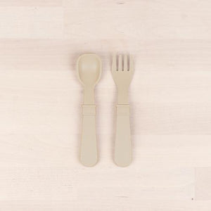Re-Play Toddler Utensils - Forks & Spoons - Choose your colour