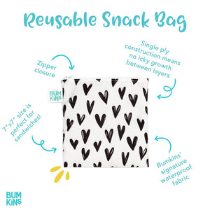 Bumkins Reusable Snack Bag - Large - Rainbows