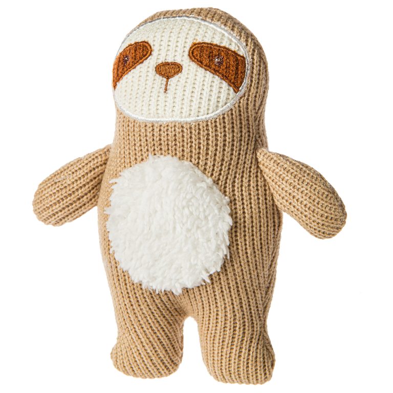 Mary Meyer Knitted Sloth Rattle