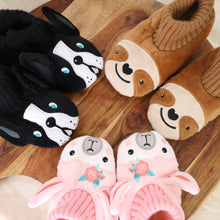 Load image into Gallery viewer, SnuggUps Non-Slip Slippers For Toddlers - Llama
