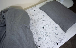 Brolly Sheet with Wings - Single Bed Size - Space Galaxy