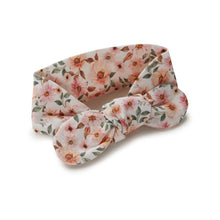 Load image into Gallery viewer, Snuggle Hunny Kids Spring Floral Organic Topknot Headband
