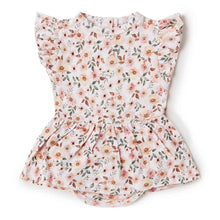 Load image into Gallery viewer, Snuggle Hunny Kids Spring Floral Organic Baby Dress
