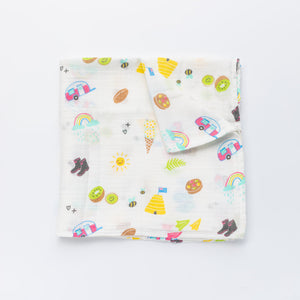 From NZ With Love Sunshine Muslin Swaddle