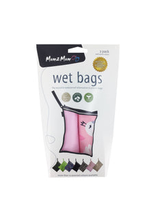 Mum2mum Wetbags Twin Pack - Swans & Pink